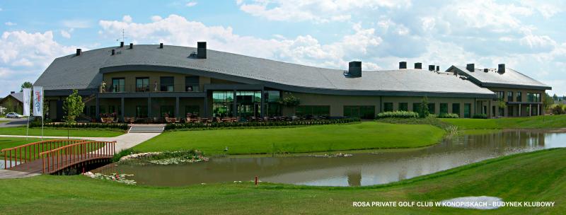 Budynek klubowy na polu golfowym, Konopiska, ul.Rolnicza 1 Budynek klubowy na polu golfowym, Konopiska, ul.Rolnicza 1